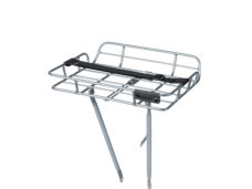 Basil Portland Voordrager met rand alu verchr. naturel 50408