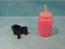 Bidon + houder kinder rose