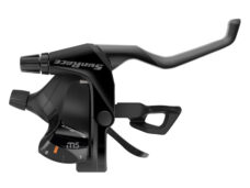 SunRace STI stuurversteller 3v/8v L+R m/remgreep STM503
