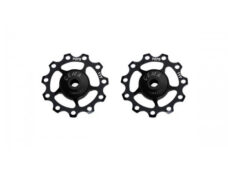 CEMA derailleurwieltjes RVS 9/10/11V alu zwart