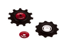 CEMA derailleurwieltjes full keramisch 9/10/11V PVC zwart