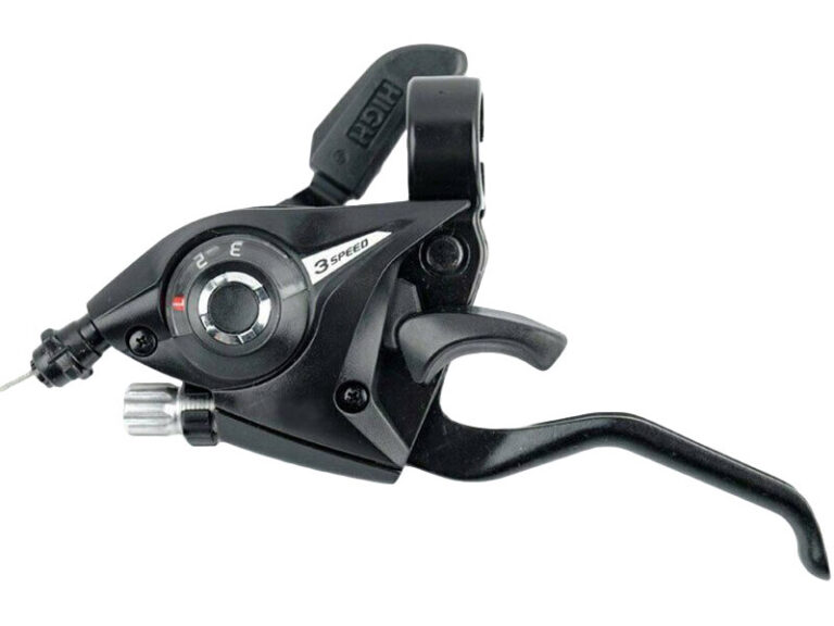 Shimano versteller EZ-Fire 3V ST-EF51 links 1800mm zwart
