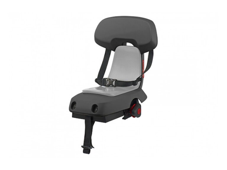 Polisport achterzitje Guppy Junior grijs
