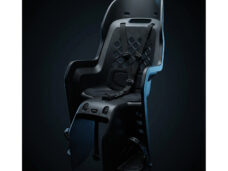 Polisport achterzitje Joy Black Serie CFS drager zwart