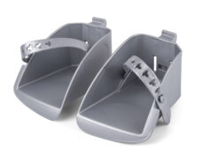Polisport set voetenbakjes Boodie/Bubbly maxi zilver