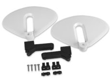 Polisport Junior voetsteun set wit
