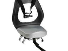 Thule achterzitje Yepp Junior Budget incl Yeppie feet zilver
