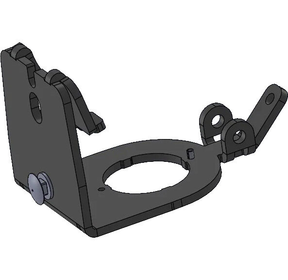 Yepp beugel ronde vergendeling 1½" (AHS)