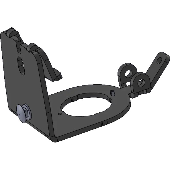 Yepp beugel ronde vergendeling 1½" (AHS)