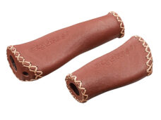 Ergotec handvatset Monaco 135/92 leer chocolade bruin