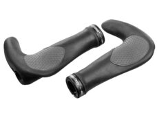 Ergotec handvatset Oslo Bar-ends 138/138mm zwart/grijs