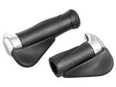 Ergotec handvatset MF1 verstelbaar 130/87mm zwart/chr