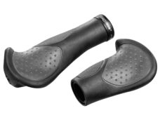 Ergotec handvatset Frisco2 140/95mm zwart/grijs