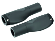 Ergotec handvatset Aero2 132/132mm zwart/grijs