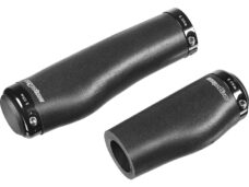 Ergotec handvatset Kyoto  130/90mm siliconen zwart