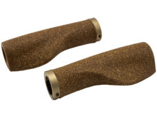 Ergotec handvatset Kyoto  Cork 130/130mm bruin