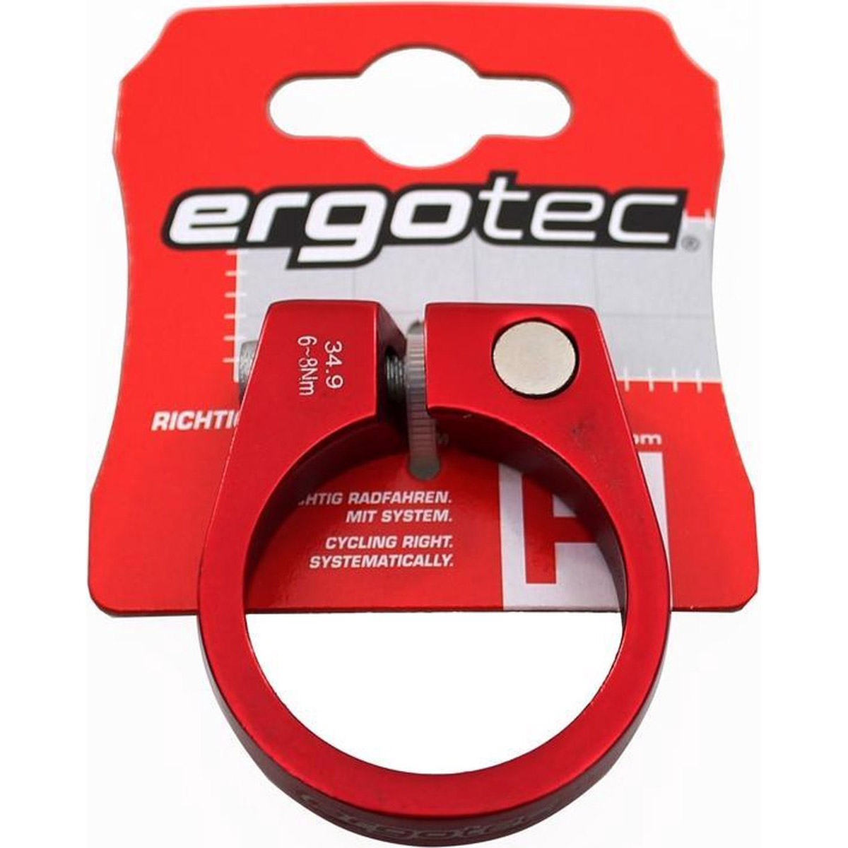 Ergotec Zadelpen rood