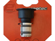Ergotec Spiegel adapter stuur zijkant M-88/M-99 Alu zwart