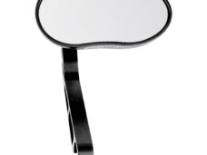 Ergotec Spiegel Klein M-88 Kort Aluminium zwart