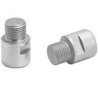 Ergotec Pedaal asverlenger set 9/16 18mm zilver