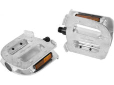 Ergotec Pedaal EP-Cargo set 9/16 105x100mm alu zilver