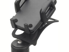 Ergotec telefoonhouder Set + 1 Ahead adapter zwart