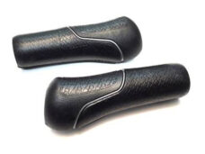 Gazelle handvatset Hybride met zilveren bies 132/132mm zwart