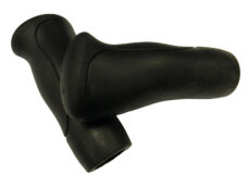 Gazelle handvatset Ergo 115mm imitatie anatomisch zwart