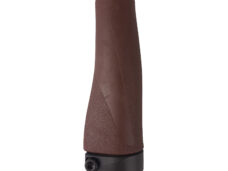Herrmans handvat Clik 123mm verstelbaar links zwart/bruin