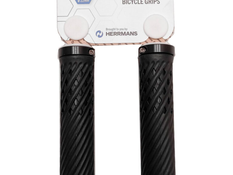 Herrmans handvatset Luna lockring 130/130mm zwart