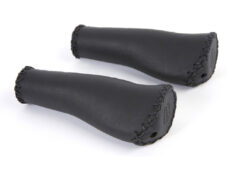Velo handvatset 135/135mm leer zwart