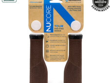Herrmans handvatset Nucore Tour Peak 130/130mm bruin