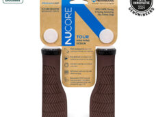 Herrmans handvatset Nucore Tour Wave 130/130mm bruin