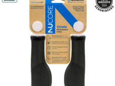 Herrmans handvatset Nucore Town Peak 130/130mm zwart