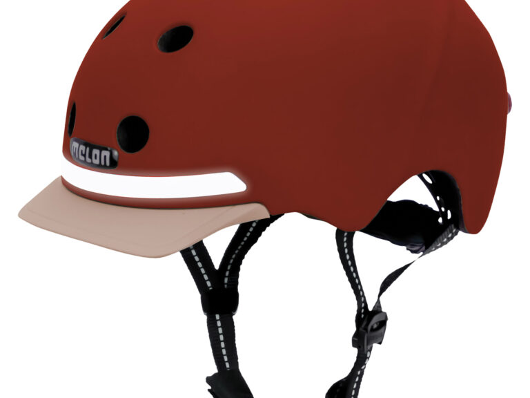 Melon Helm met Verlichting E-series Sepia Xl-xxl