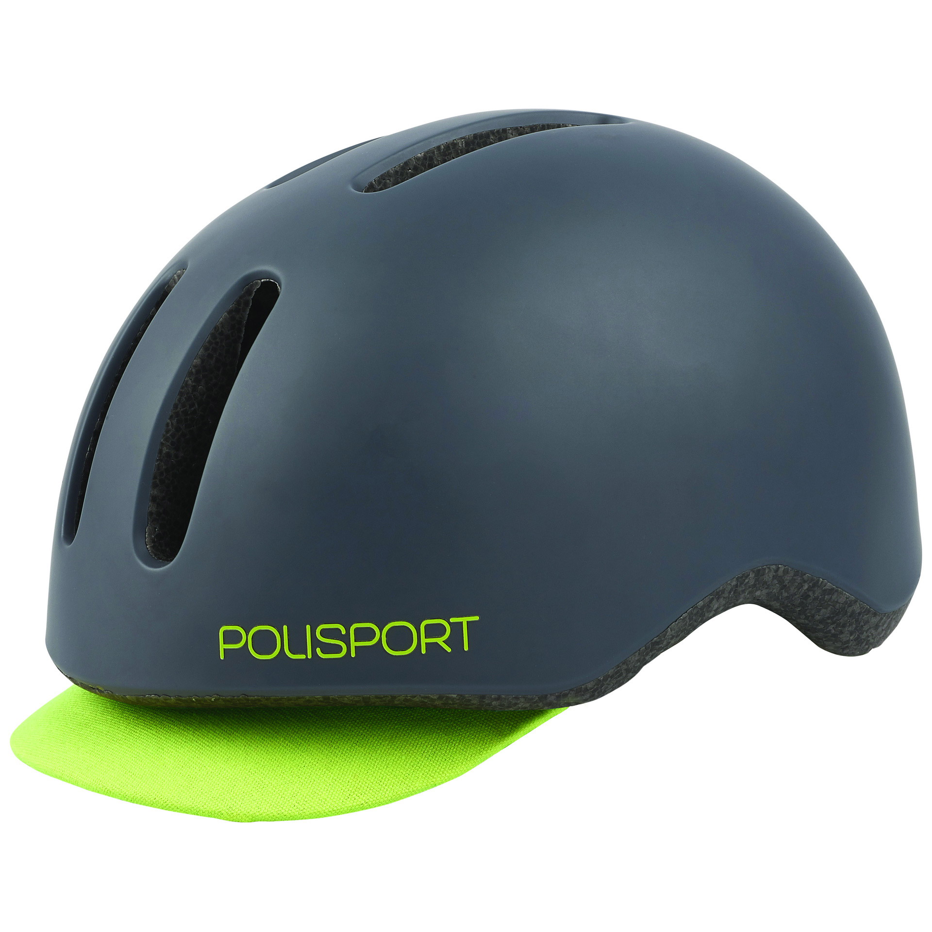 Polisport Fietshelm fluogeel