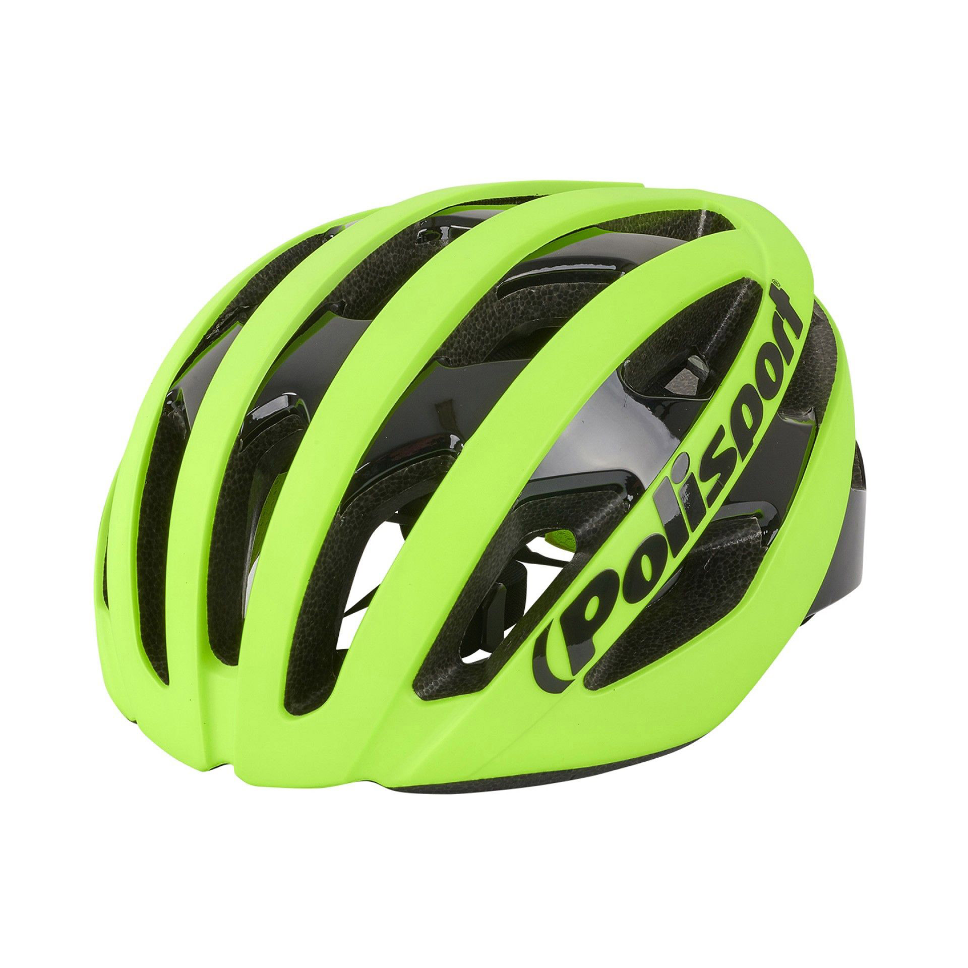 Polisport Fietshelm fluogeel