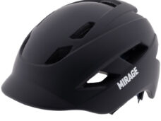 Mirage urban helm E-Bike LED 55-58cm mat zwart