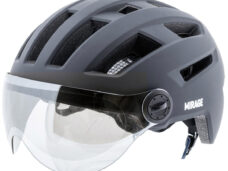 Mirage urban helm Speed Pedelec LED 58-61cm mat zwart