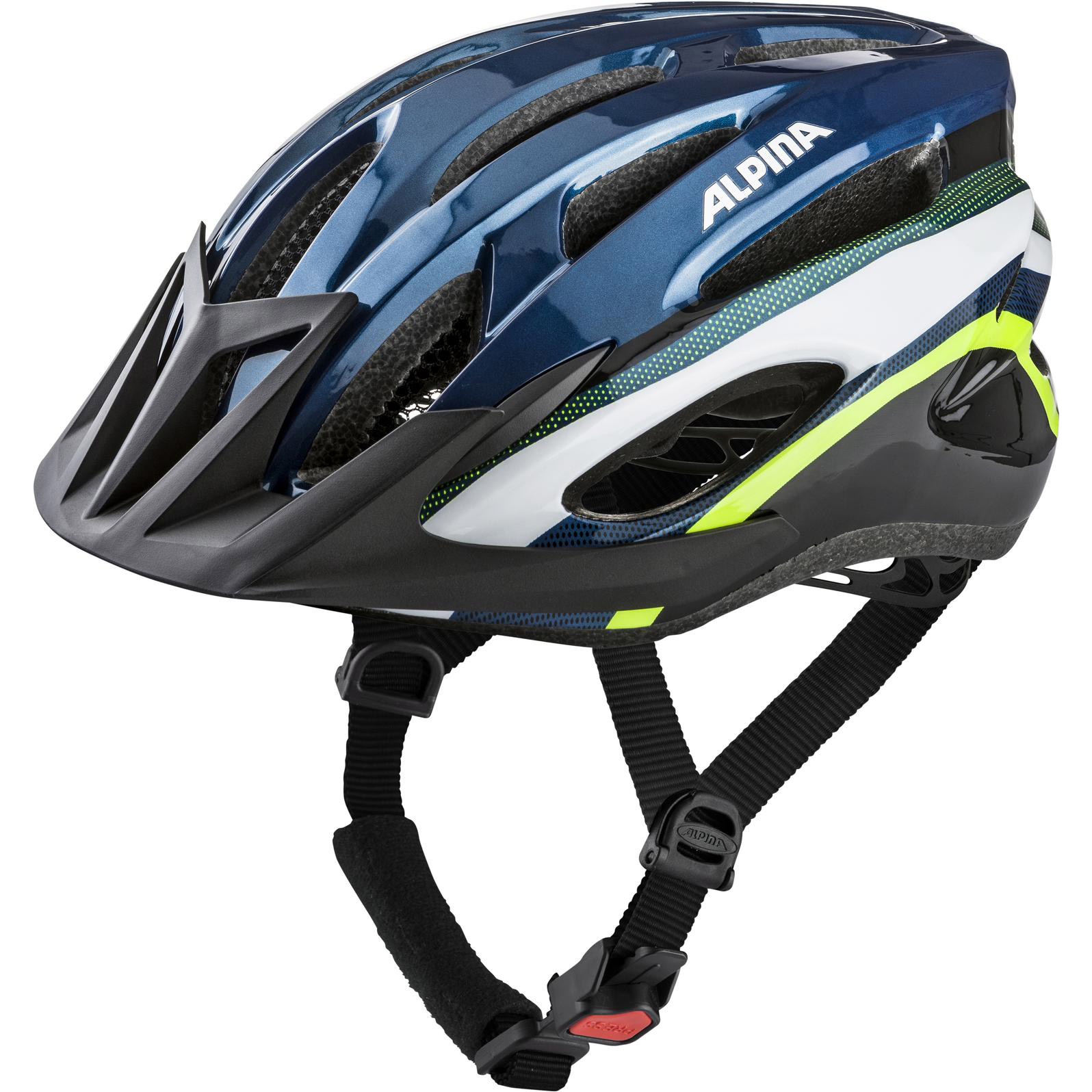 Alpina Fietshelm donkerblauw