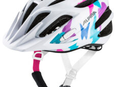 Alpina Sports kinderhelm FB JR. 2.0 Vlinder 50-55 gl. wit