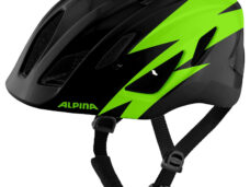 Alpina Sports kinderhelm Pico 50-55 glans zwart/groen