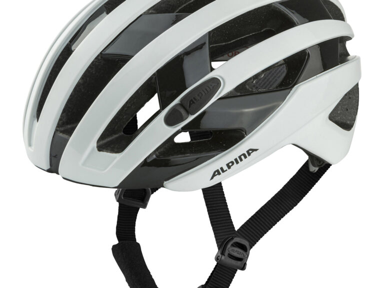 Alpina Sports racehelm Ravel 55-59 glans wit