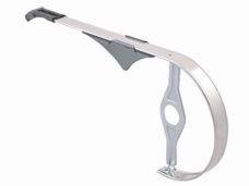 Hebie kettingscherm 38tds 180mm 0394 alu zilver