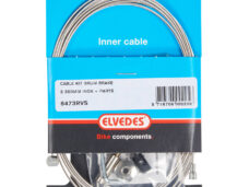 Elvedes binnenkabel trommelrem 2350mm RVS met onderdelen