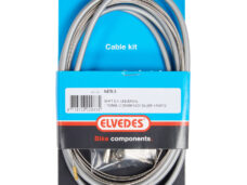 Elvedes schakelkabelkit univ. 1700mm/2250mm RVS zilver