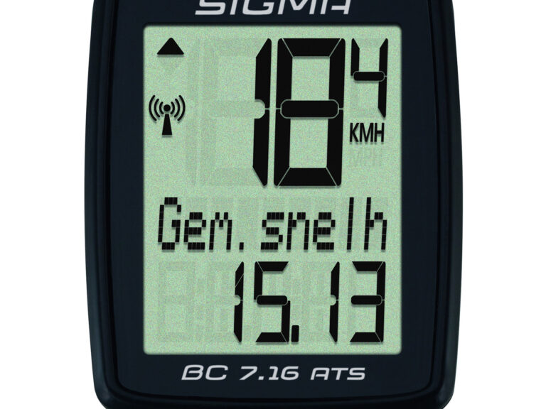 Sigma fietscomputer BC 7.16 ATS draadloos