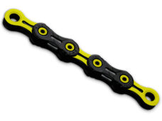 KMC ketting 1/2-11/128 118 11V DLC 11 zwart/geel