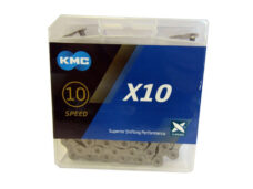 KMC ketting X10 10v ½-11/128 114L grijs