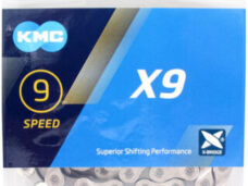 KMC ketting X9 9v ½-11/128 114L grijs